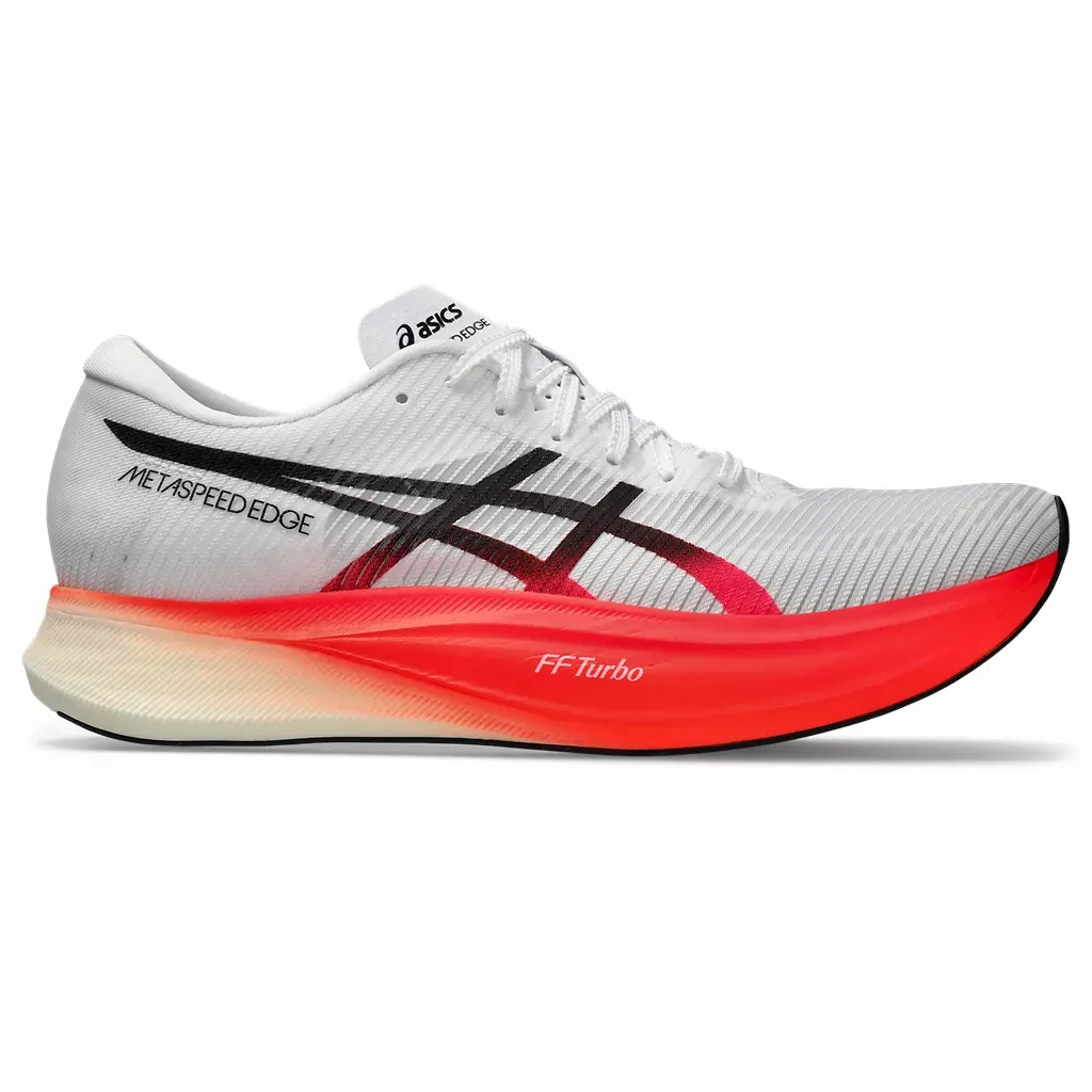 ASICS MEN METASPEED EDGE+ 100 WHITE/BLACK ASICS MEN METASPEED EDGE+ 100 WHITE/BLACK