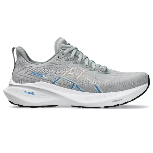 ASICS WOMEN GT-2000 13 PIEDMONT GREY/WHITE