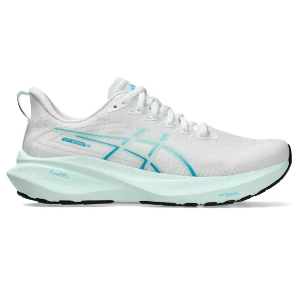 ASICS WOMEN GT-2000 13 101 WHT/SOOTHING SEA